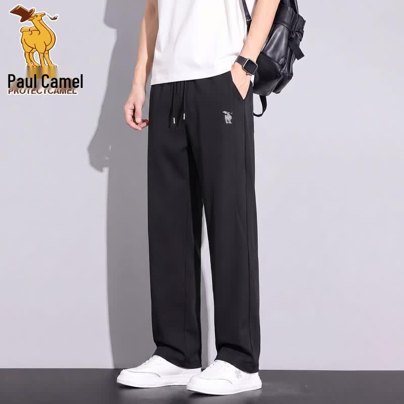 Paul Camel Men's Autumn Tapered Casual Pants