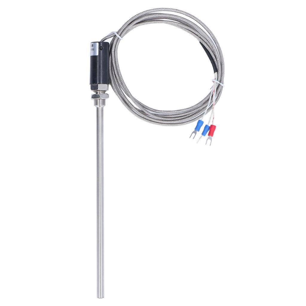 PT100 Termoelement Probe Temperatursensor Skjermet Ledning Transduser ?200?450 celsius  WZPT?10