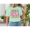Icu Nurse T Shirt For Appreciation Intensive Care Unit Nursing School Sweat