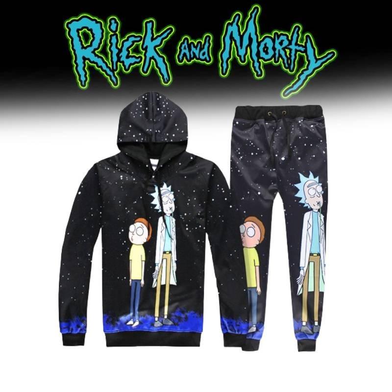 Trendy Anime Print Hoodie Relaxed Fit Hooded Sweatshirt For Casual Streetwear