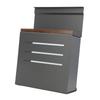 Wall Mount Cutlery Block Rack Aluminium Alloy Multifunctional Kitchen Cutlery Holder Utensil