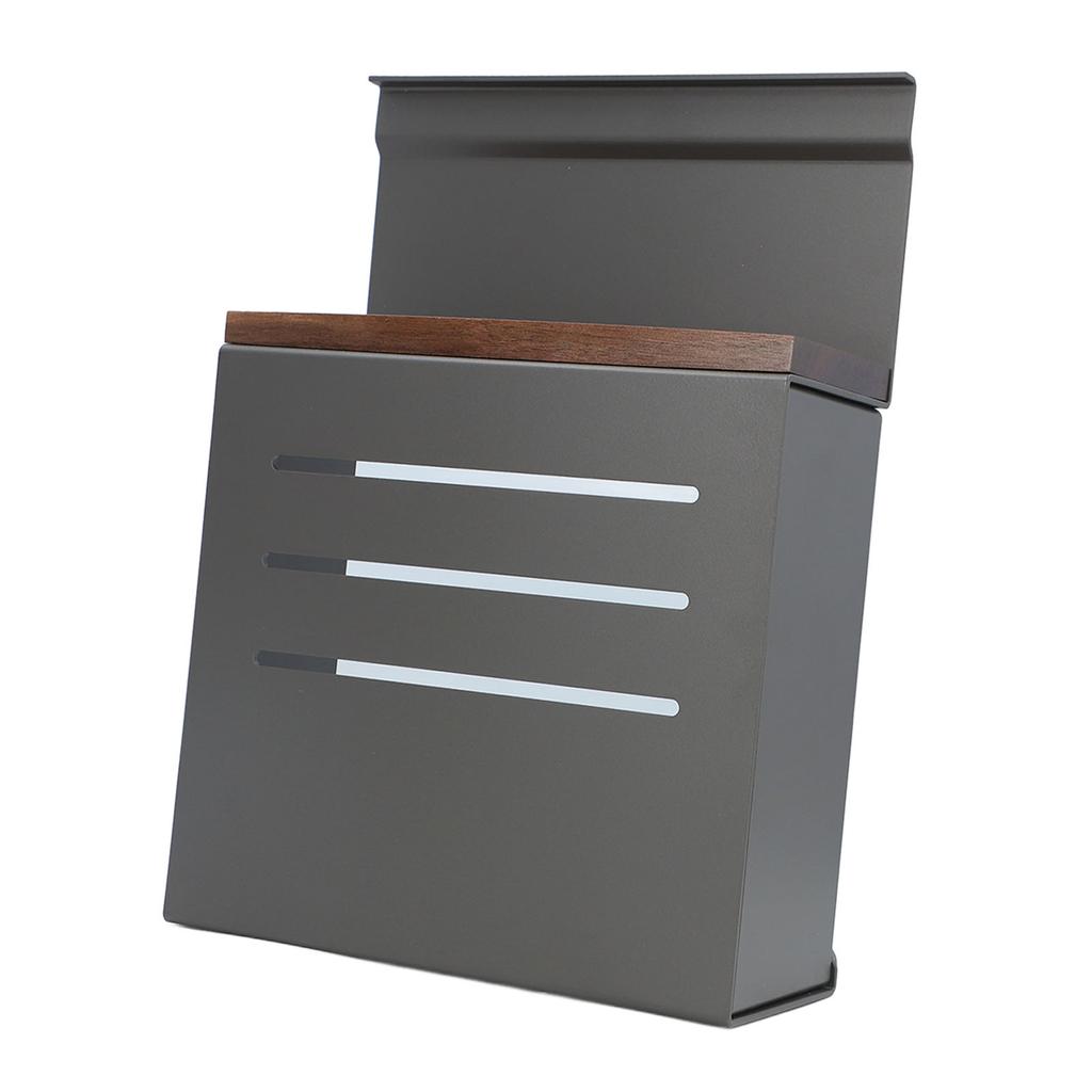 Wall Mount Cutlery Block Rack Aluminium Alloy Multifunctional Kitchen Cutlery Holder Utensil