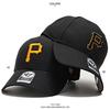47 Brand Pirates MLB Black and Yellow Cap B-MVP20WBV (01)