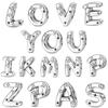 Copperoriginal Charms 26 Letter A-Z Alphabet Charm Fine Beads Fitcopper Bracelet Diy Fine Jewelry Women Gifts Necklace