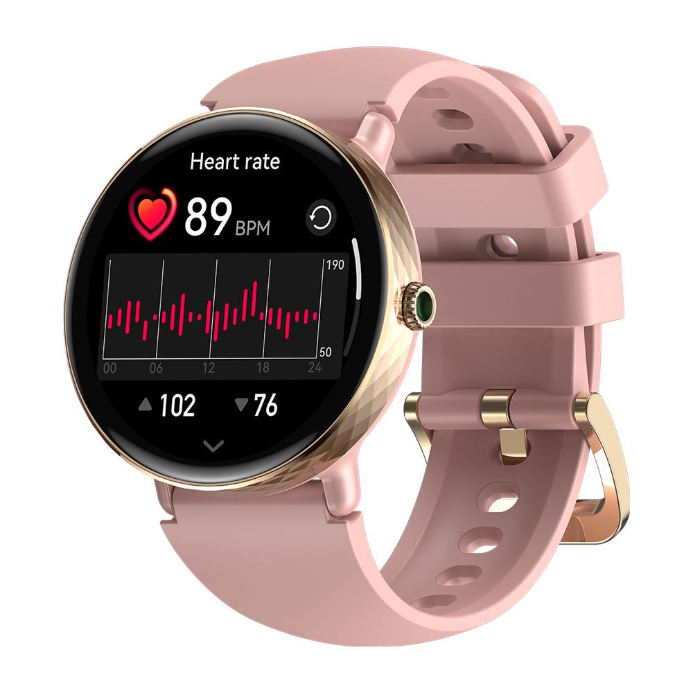 Zeblaze Lily 2 Women's Smartwatch with Bluetooth Calling, 1.2" AMOLED Screen, and Dual Straps