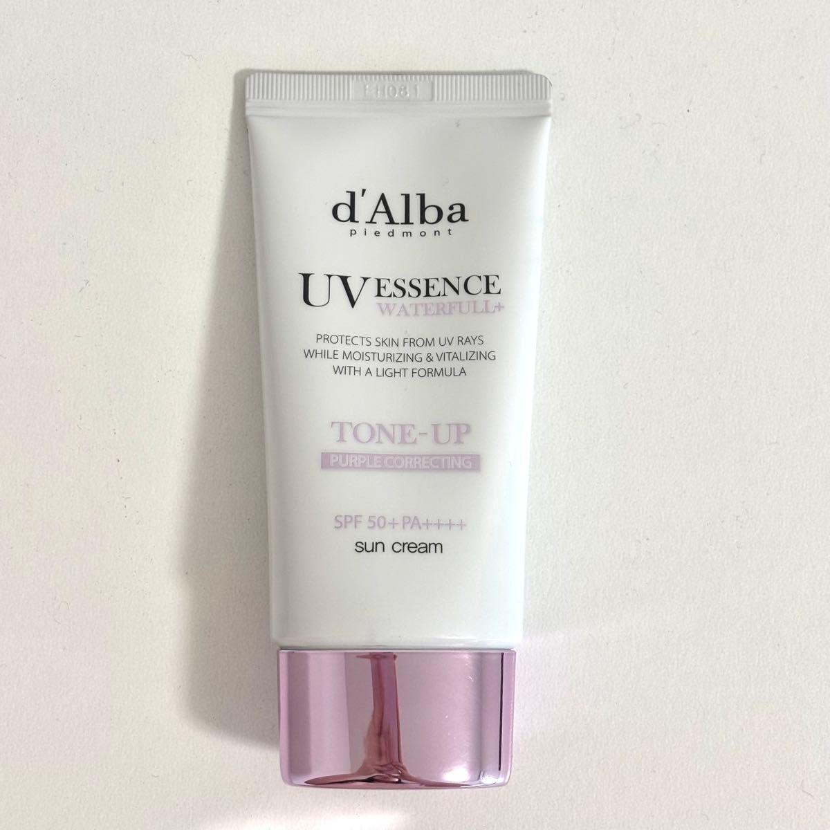 d Alba Tone Up Sun Cream 50ml Purple Makeup Base Sunscreen