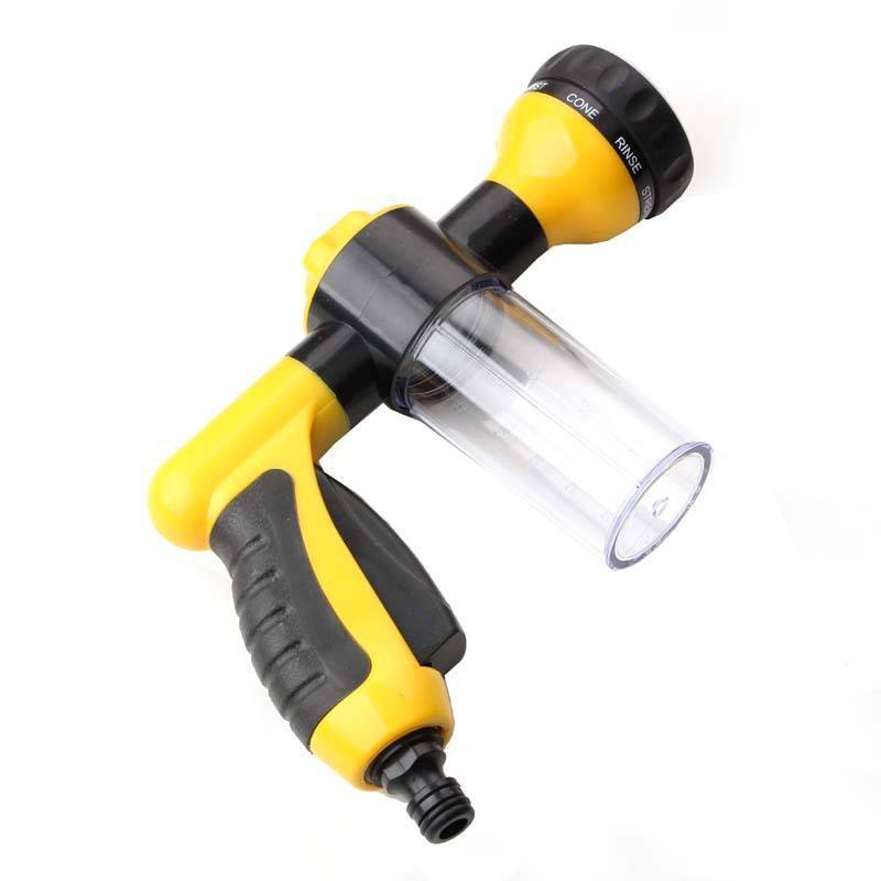 Multimode Foam Water Gun With Soap Dispenser For Car Wash And Garden Irrigation