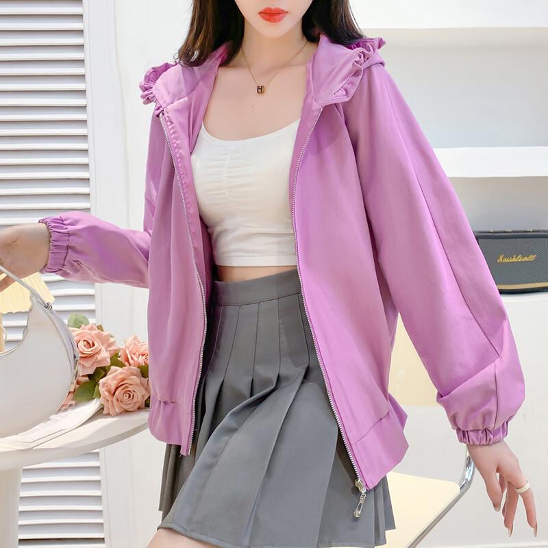 

Mokanana Women s Fashion Elegant Long-Sleeve Crop Jacket M