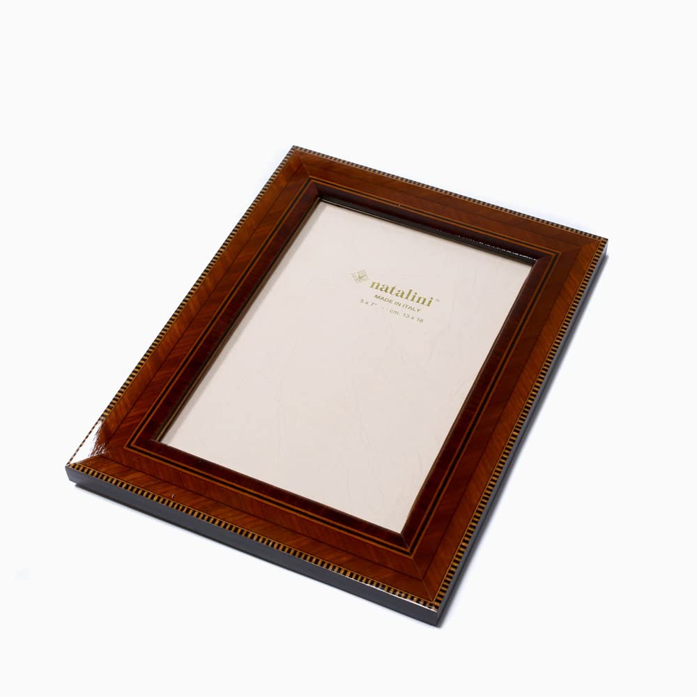 Natalini PHOTO Photo Picture Natural Bergamo Warm Wood Interior Decor Frame, Holder, Wood, Brown,