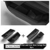 Front Door Side Storage Box for Tesla Cybertruck 2026 TPE Storage Organizer Tray Door Armrest Umbrella Trash Box Car Accessories