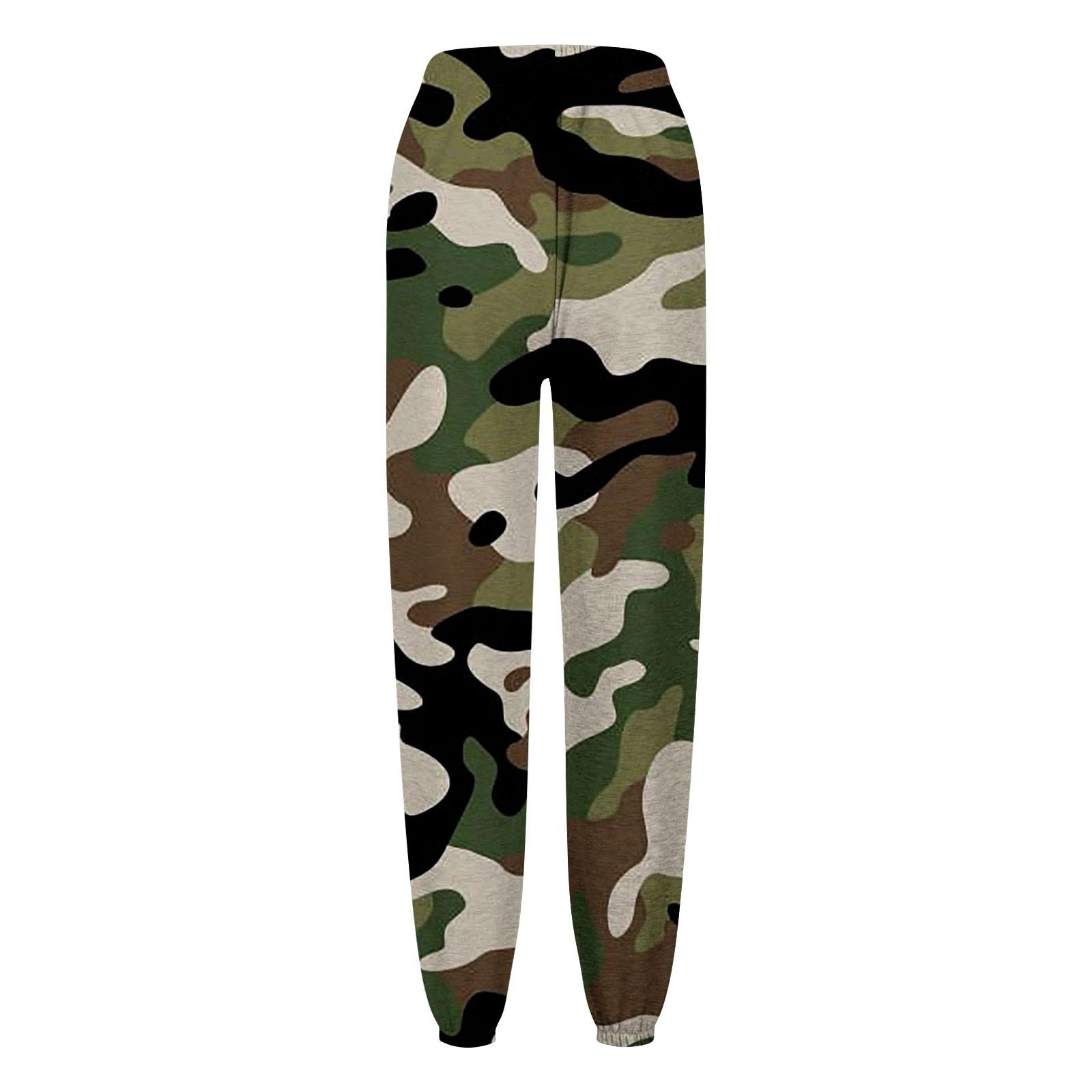 Женские повседневные модные повседневные брюки с принтом — фото 5