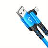 60W Power 90 Degree Elbow Cable 10Gbps Speed Nylon Braided Cable Fast Charging Cable  Fast Charging