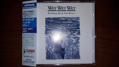 CD WET WET WET  Holding Back The River PPD1089 Mercury 1989 Japan Rock Used