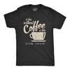 Mens A Day Without Coffee Funny Graphic T Shirt Caffeine Addicted Cool Vintage