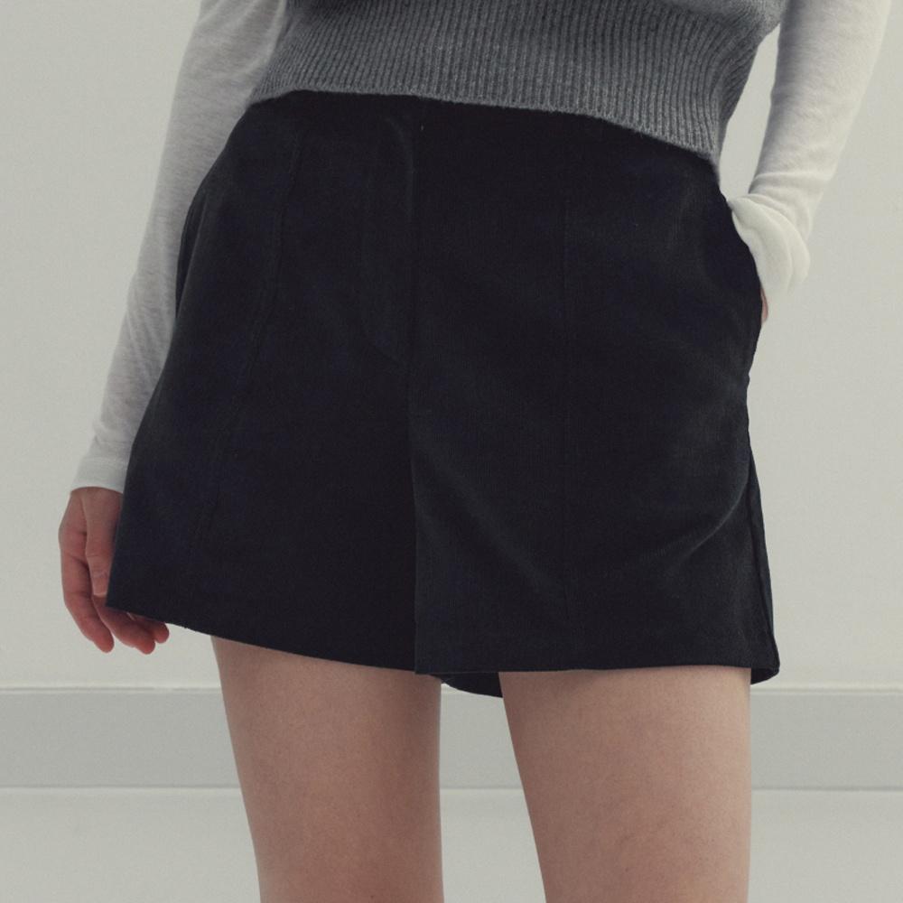 BRINGMYTHINGS Lounge Corduroy Shorts_Black