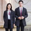 Business Suit-Collar Padded Winter Work Uniform Jacket