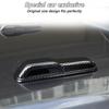 For 2018- Jeep Wrangler JL Carbon Fiber Front Engine Hood Hinge Cover Trim