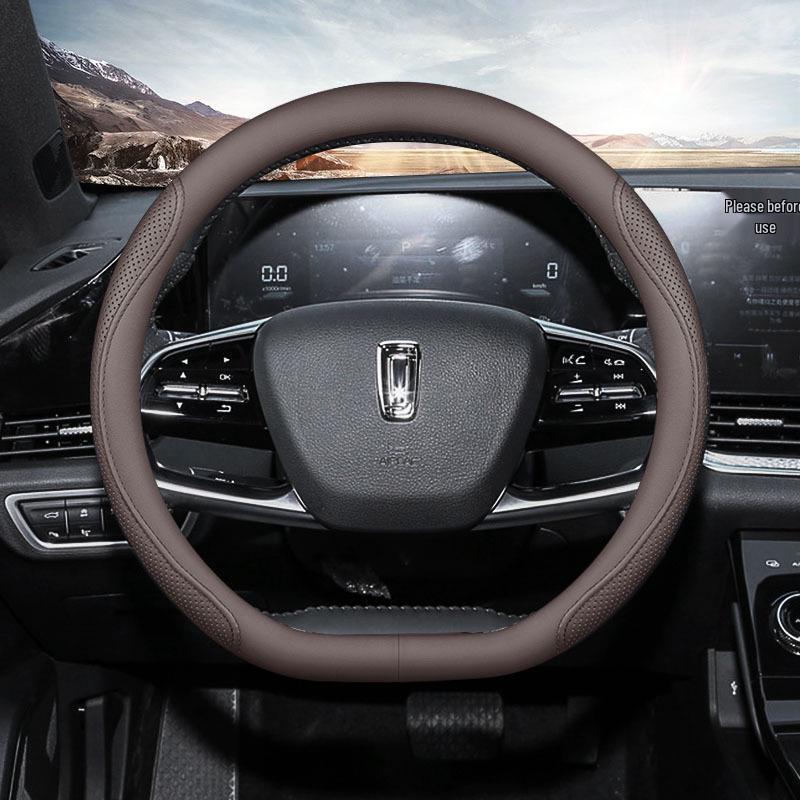Bestune Universal Car Steering Wheel Cover - Non-Slip & Breathable Four Seasons Design for T99 T77 B70 E01 T33 Vehicles