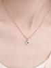 Rosemont Silver Clover Pearl Necklace Ra24C23J