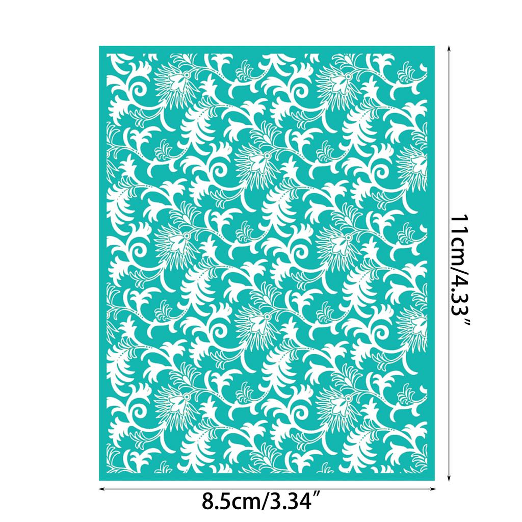 DIY Sítotisk Šablona Květina Tráva Síťovina Přenosy Řemeslná výroba pro malování na dřevěné plátno Taška Domácnost