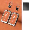 Housse de clé Premium en alliage de zinc pour Xpeng P7/G9/G3I/P5/G6 - Coque de clé protectrice Chaîne de sac à clé