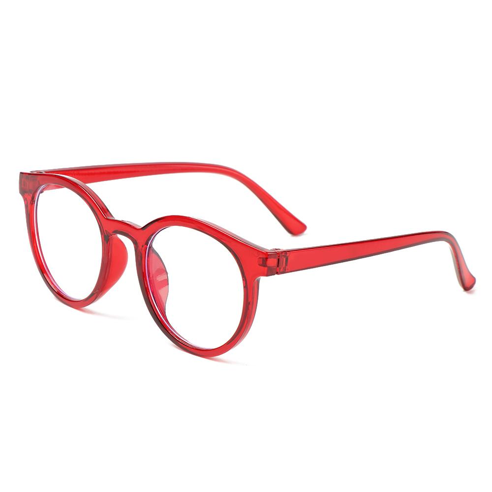 Kids Anti-Blue Light Glasses Children Boys Girls Round Ultra Light Frame Glasses Computer Protection Anti-Fatigue Eyeglasses
