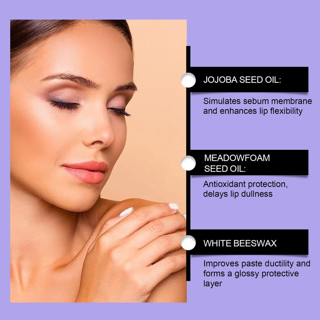 Balsam Hidratant Ameliorează Uscăciunea Întârzie Aspectul Tern Îndepărtarea Celulelor Moarte de pe Piele de Lungă Durată Hrănitor Zilnic Reparator Ser pentru Volumizarea Buzelor