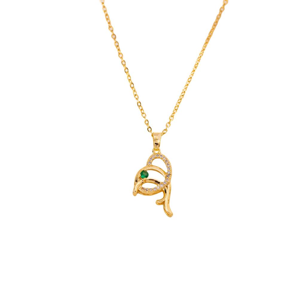 Dolphin Love Women's Collarbone Necklace - Cute, Elegant, Versatile, Fairy Style