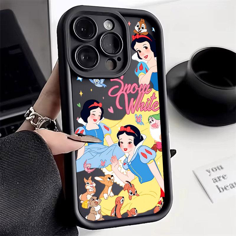 Princess Mermaid Silicon Case For Apple iPhone 17E 15 16 14 13 12 11 17 Pro Max 17 Air 16 Plus 16E Phone Protective Cover