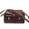 First Layer Tree Paste Cowhide Messenger Bag New Niche Shoulder Bag Locomotive Bag Flip Tooling Leather Messenger Bag