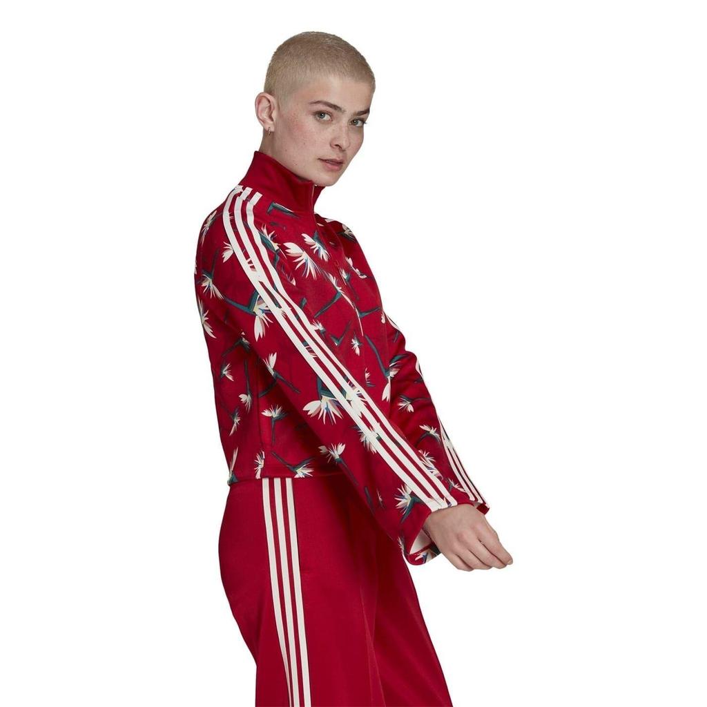 Adidas Womens/Ladies Originals Floral Bell Sleeve Track Top