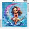 Diamond Painting Princess Moana 5D DIY Diamond Embroidery Mosaic Art Rhinestone Picture Cross Stitch Kits Home Decor