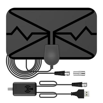 Magnified Indoor Outdoor HDTV Antennae For 1080P Intelligent TVs With 250Km Signal Reception
