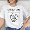 Fashion Chicken Game Dont Look At The Chicken T Shirt For Unisex  Pure Cotton T-shirts Short Sleeve Clothes