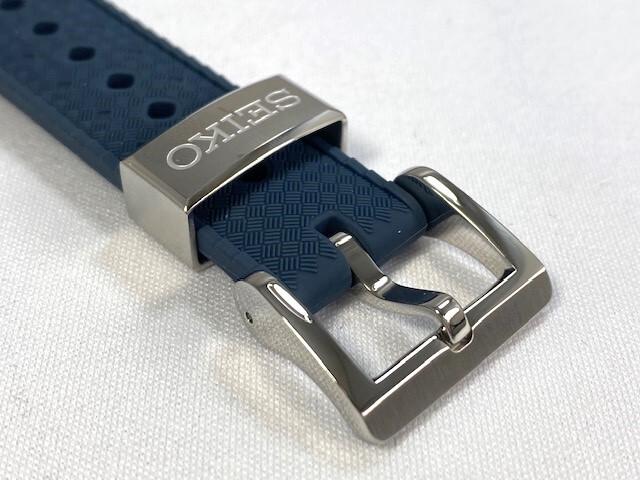 R03C011J9 SEIKO Prospex 19mm Silicone Rubber for Band, Navy, SBEX009/ 8L55-00E0