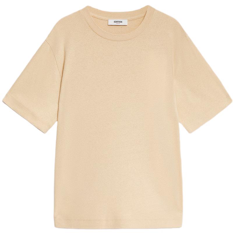 

Mulberry Silk Textured Short Sleeve T-shirt L