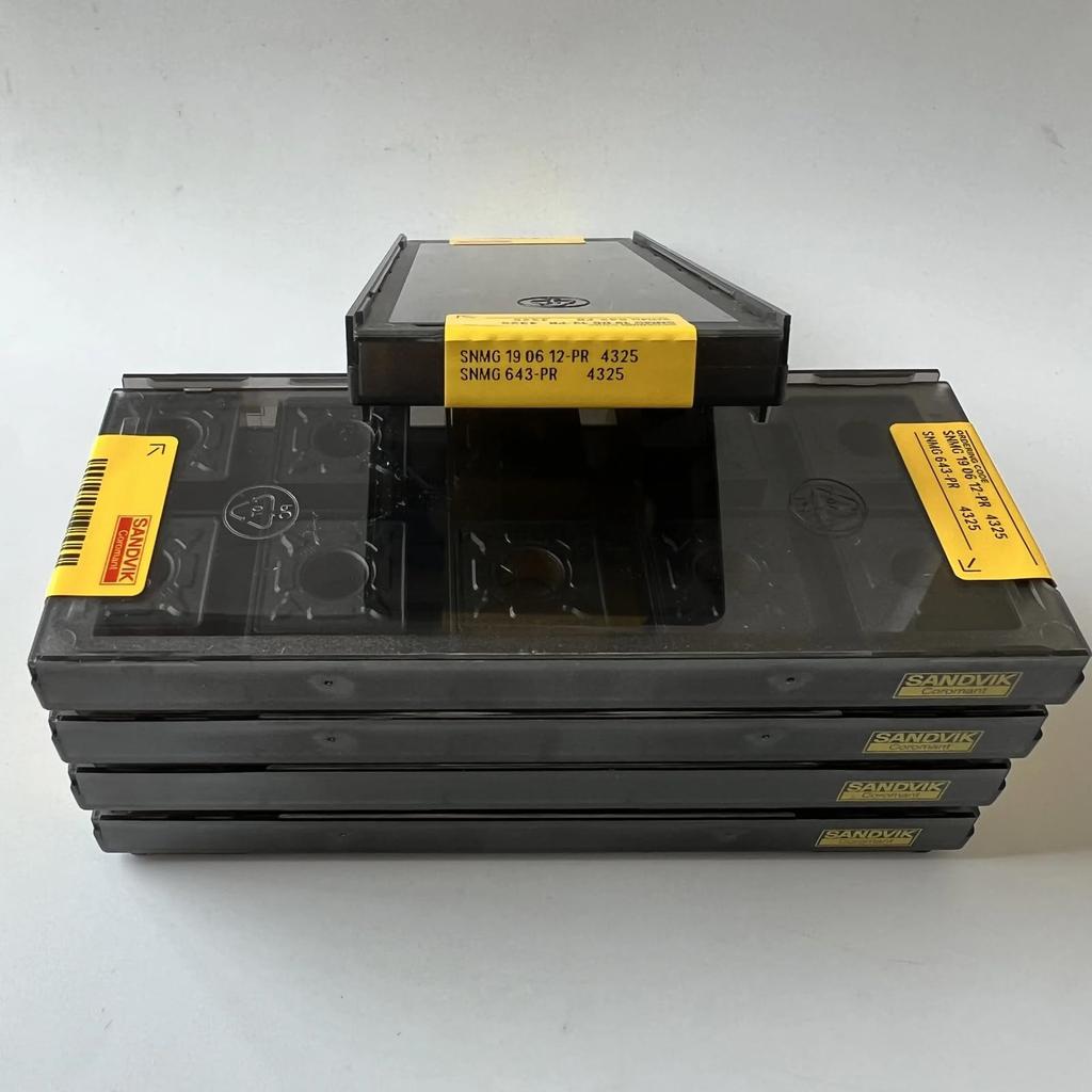 Original Sandvik / SNMG190612-PR 4325 /  CNC Lathe Carbide Blade 10 Pcs