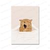 Modern Cat Drink Wine Pizza Poster Wall Painting Funny Animal Canvas Print Poster Nordic Wall Art Pictures For Living Room Decor No Frame