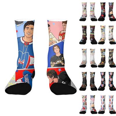 Men's And Women's Same Socks, Breathable And Comfortable Socks, Mid Tube Socks