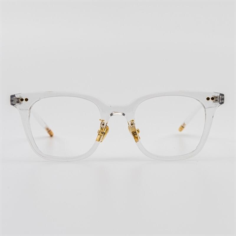 SBKA Ardor clear horn-rimmed glasses