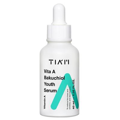 TIAM Vita A Bakuchiol Youth Serum, Anti-Aging Facial Serum for Wrinkles 40ml