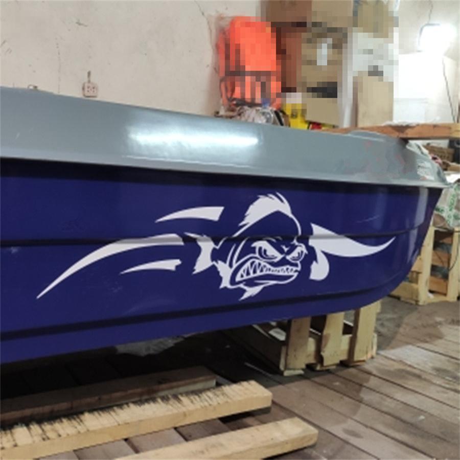 Fish Boat Stickers Decal Vinyl Art Pattern Cruise Body Stickers Waterproof  Sticker