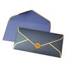10 buc/lot plic hârtie de scris minimalist plic aurit stil european retro plic de afaceri