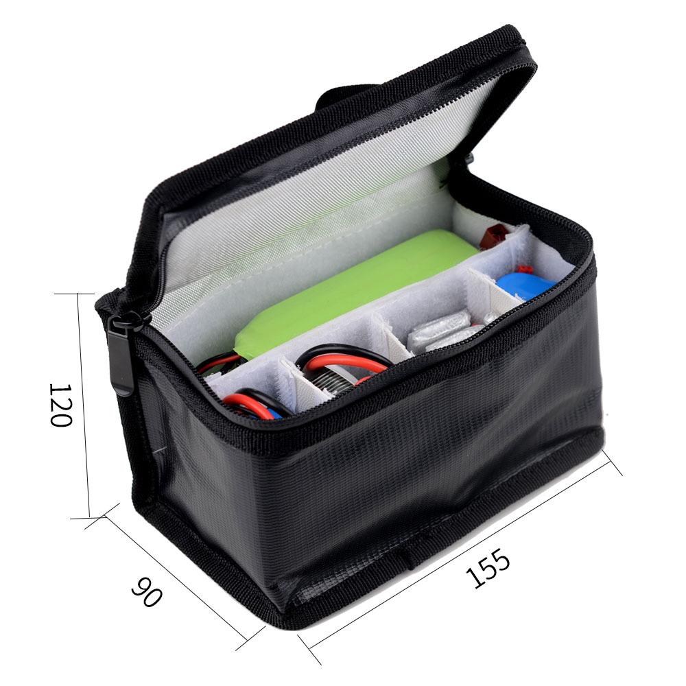 Explosionsgeschützte feuerfeste 3D LiPo Akku Sicherheitstasche für Modellflugzeuge - Hochtemperaturbeständige Lagerung