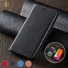 Leather Flip Phone Case for Samsung Galaxy S9 Plus S10 S20 S21 FE S22 S23 S24 S25 S26 Ultra Luxury Magnetic Wallet Bracket Cover