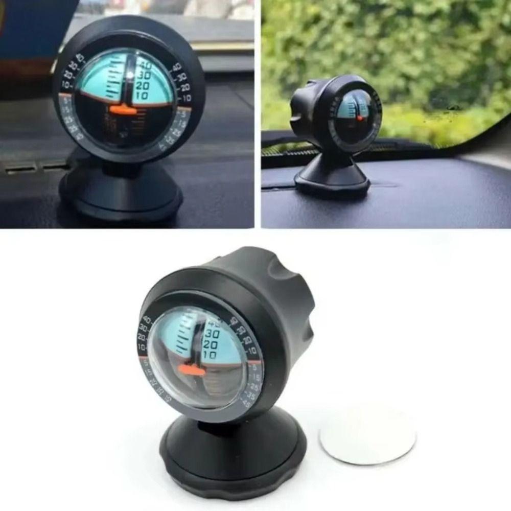 Multifunction Car Inclinometer Digital Vehicle Compass Inclinometer Auto Universal Compass Vehicle