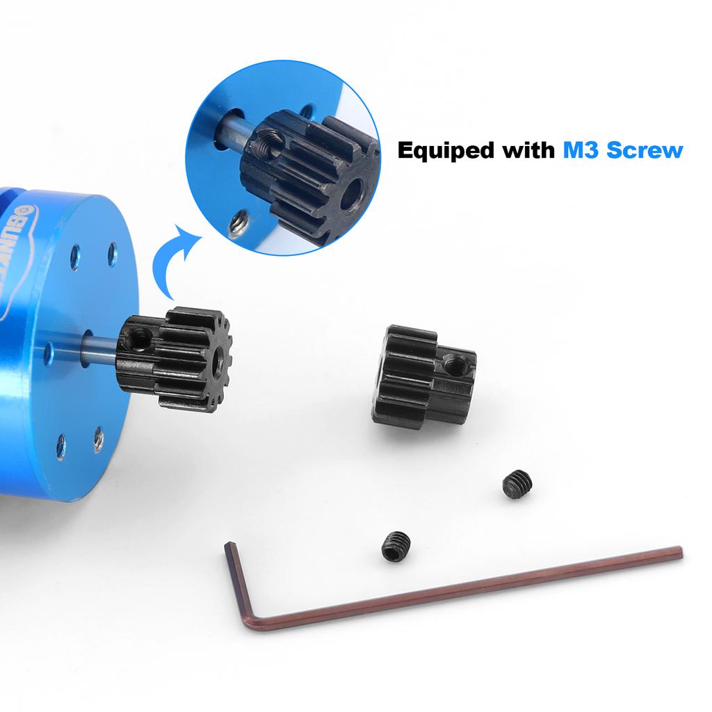 32P 13T Pinion Gear 3943X Hardened Steel for Traxxas TRX4 TRX6 Slash Rrustler Stampede Raptor 4x4 VXL Upgrade Accessories