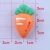 Artificial Resin Flat Back Fruit Design Fridge Magnet for Souvenir and Home Decor