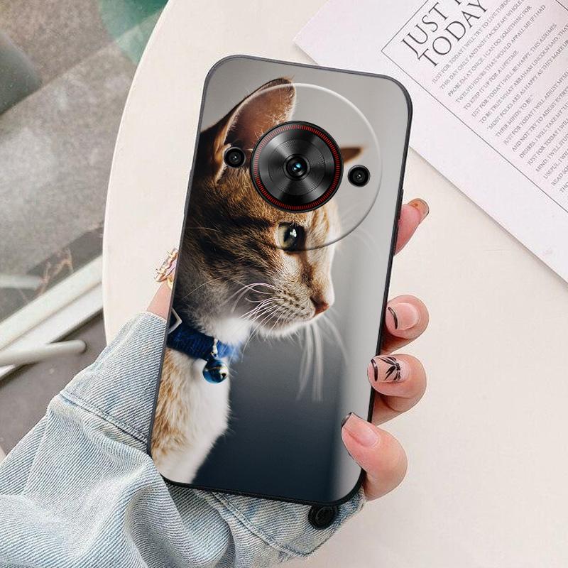 For ZTE Blade A75 5G Phone Case Astronaut Silicone Camera Protection Back Cover For ZTE BladeA75 5G Funda Colorful Coque A 75