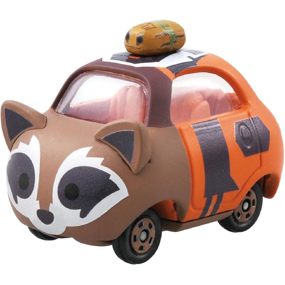 Tomica Marvel Tsum Tsum Rocket Raccoon Plush Toy Soft Toy Collectible Character